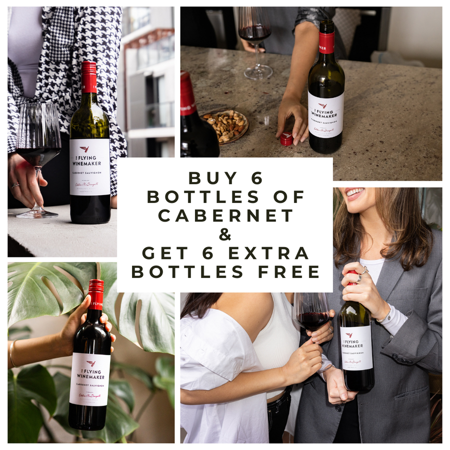 BUY 6 CAB SAUV & GET 6 EXTRA BOTTLES FREE